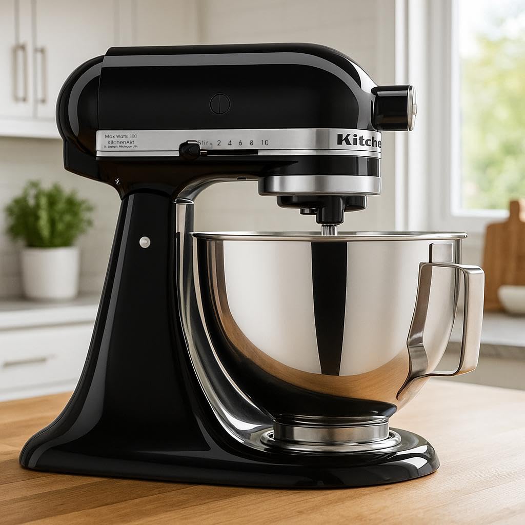 Amazon.com: Kitchen Aid Tilt-Head Stand Mixer 4.5 Quart KSM85PBOB